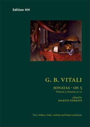Vitali, G B: Sonatas op. 5 Volume 3