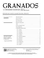 Enrique Granados: 12 Spanish Dances, Op. 5 Product Image