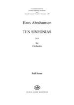 Hans Abrahamsen: Ten Sinfonias Product Image