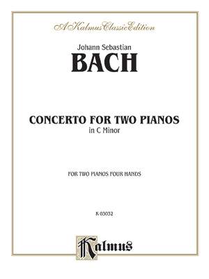 Johann Sebastian Bach: Concerto for Two Pianos in C Minor