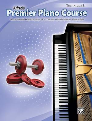 Premier Piano Course: Technique Book 3