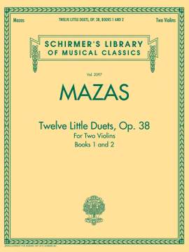 Jacques-Féréol Mazas: 12 Little Duets for Two Violins Op. 38