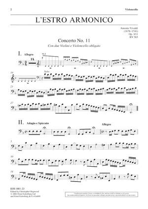 Vivaldi: L'Estro Armonico op. 3/11 RV 565 / PV 250