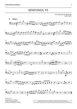 Mendelssohn: Sinfonia VI