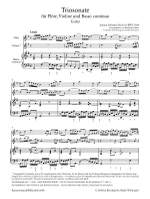 Bach, JS: Triosonate für Flöte, Violine, Bc. BWV 1038 Product Image