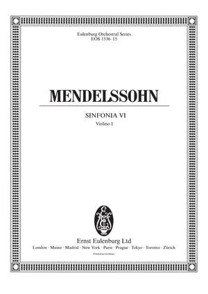Mendelssohn: Sinfonia VI
