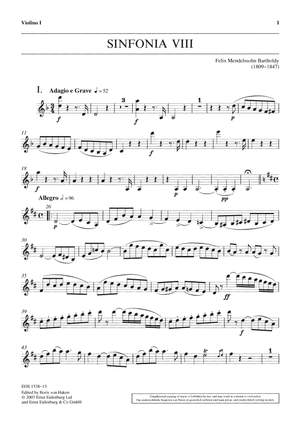 Mendelssohn: Sinfonia VIII D-Dur
