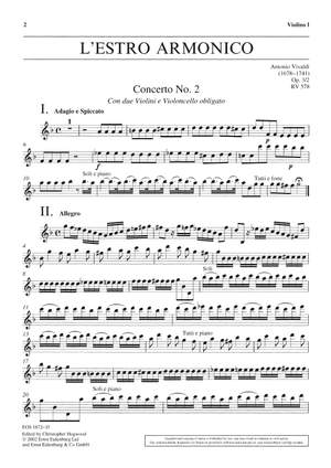 Vivaldi: L'Estro Armonico op. 3/2 RV 578 / PV 326