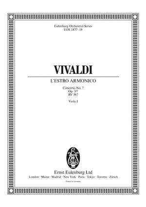Vivaldi: L'Estro Armonico op. 3/7 RV 567 / PV 249