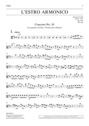 Vivaldi: L'Estro Armonico op. 3/10 RV 580 / PV 97