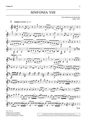 Mendelssohn: Sinfonia VIII D-Dur