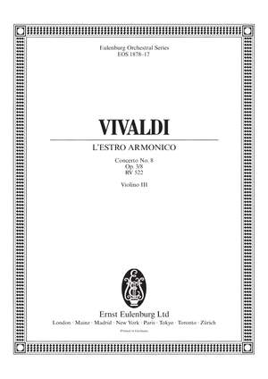 Vivaldi: L'Estro Armonico op. 3/8 RV 522