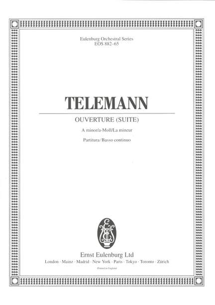 Telemann: Ouvertüre (Suite) a-Moll