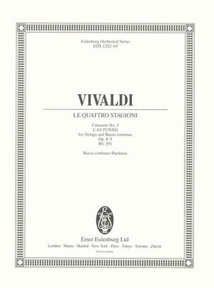 Vivaldi: Die vier Jahreszeiten op. 8/3 RV 293 / PV 257