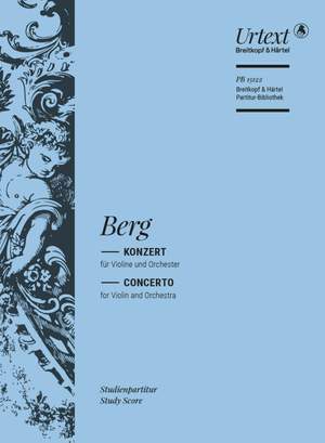 Berg: Konzert für Violine und Orchester