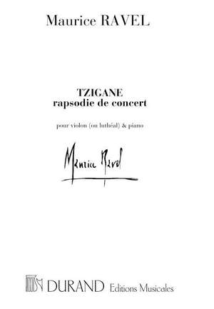 Ravel: Tzigane (Violin & Lutheal Piano)