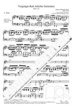 Bach: Vergnügte Ruh BWV170 (Vocal Score) Product Image