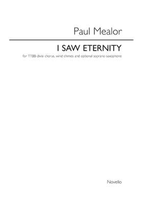 Paul Mealor: I Saw Eternity