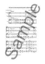 Lennox Berkeley: Hymn For Shakespeare's Birthday (SATB/Organ) Product Image
