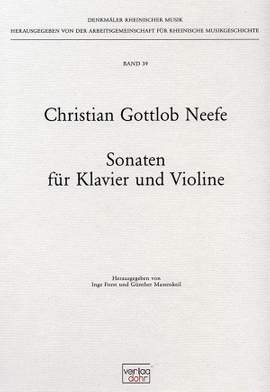 Neefe, C G: Sonaten