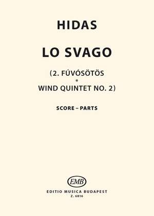 Hidas, Frigyes: Lo Svago (wind quintet)