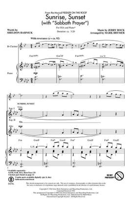 Jerry Bock_Sheldon Harnick: Sunrise, Sunset (with Sabbath Prayer)