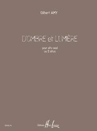 Amy, Gilbert: D'ombre et Lumiere (solo viola/2 violas)