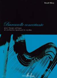 Wery, Benoit: Barcarolle concertante (harp & strings)