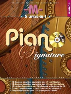M: M: Piano Signature (with CD)
