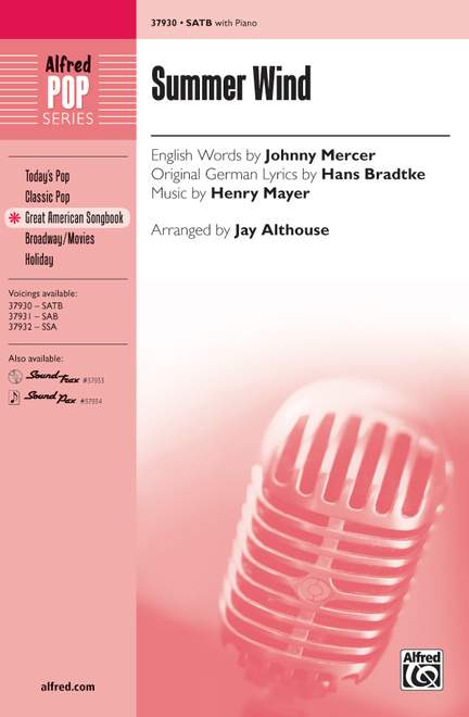 Henry Mayer: Summer Wind SATB