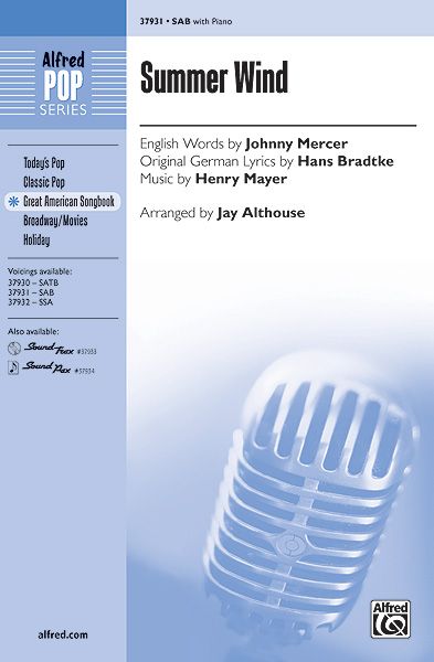 Henry Mayer: Summer Wind SAB
