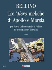Bellino, A: Tre Micro-meliche di Apollo e Marsia