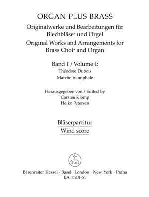 Organ plus Brass, Volume 1 (Wind Score)