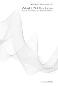 Marvin Hamlisch: What I did For Love (Novello Barbershop)