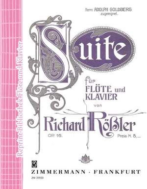 Rößler, R: Suite op. 16