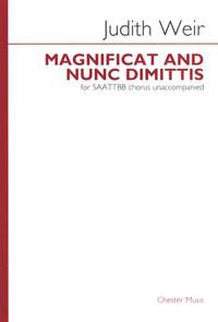 Judith Weir: Magnificat And Nunc Dimittis