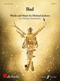 Jackson, M: Bad (concert band score)