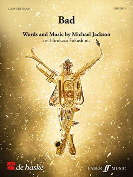 Jackson, M: Bad (concert band score)