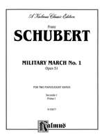 Franz Schubert: Military March No. 1, Op. 51 Product Image