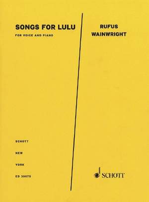 Wainwright, R: Songs for Lulu