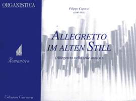 Capocci, F: Allegretto im alten stil