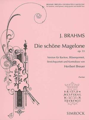 Brahms, J: Die schöne Magelone op. 33