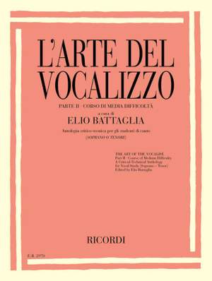 L'Arte Del Vocalizzo - The Art Of The Vocalise