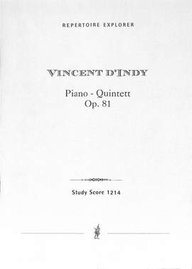 d'Indy: Piano Quintet op.81 (with parts)