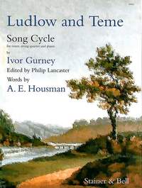 Gurney: Ludlow and Teme for Tenor Voice. Score