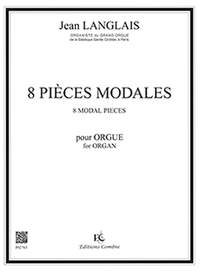Langlais, Jean: 8 Pieces Modales (organ)
