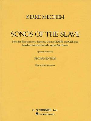 Mechem: Songs Of The Slave Vocal Score