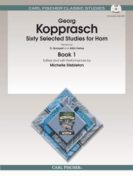 Georg Kopprasch: Sixty Selected Studies for Horn - Book 1