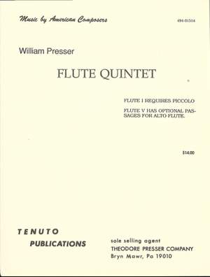 Presser, W: Flute Quintet