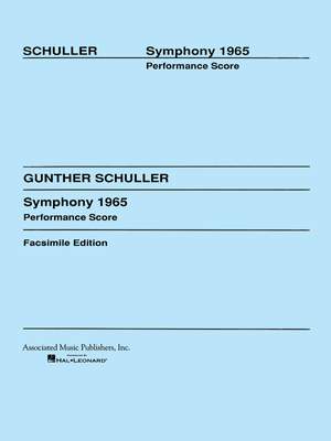 Gunter Schuller: Symphony (1965)